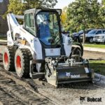 milling a golf course entrance road, paving, asphalt